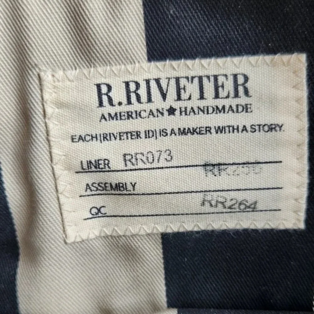 R. Riveter American Made Otto Camo Canvas Crossbody Handbag With Mini Coin Purse - Picture 14 of 16